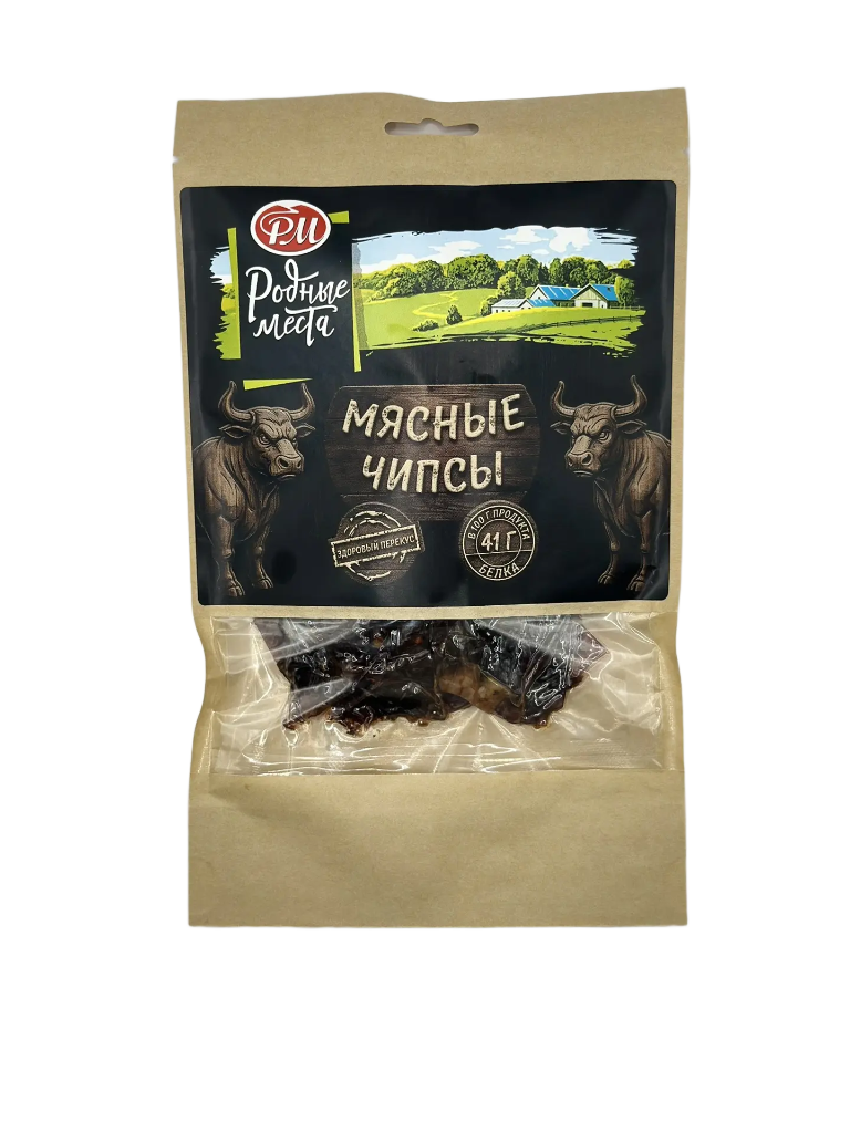 Чипсы мясные из мяса говядины 